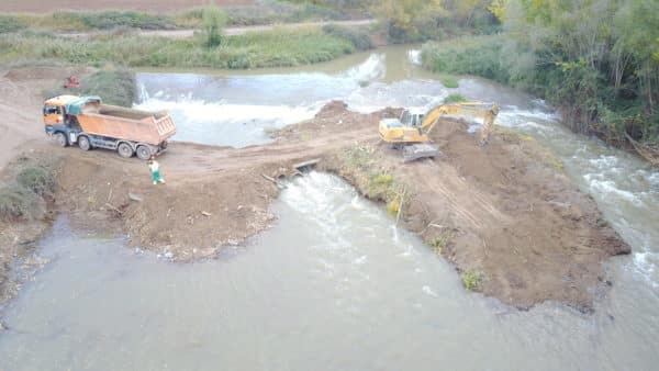 obras de emergencia en rio jalon